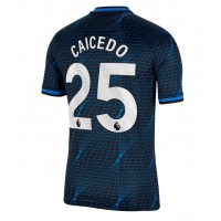 Billiga Chelsea Moises Caicedo #25 Borta fotbollskläder 2023-24 Kortärmad